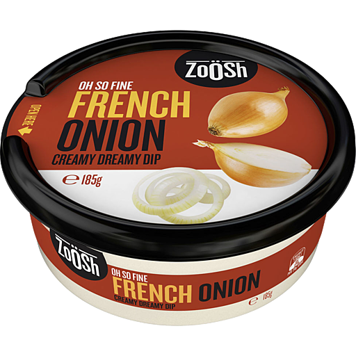 Zoosh French Onion Dip 185G