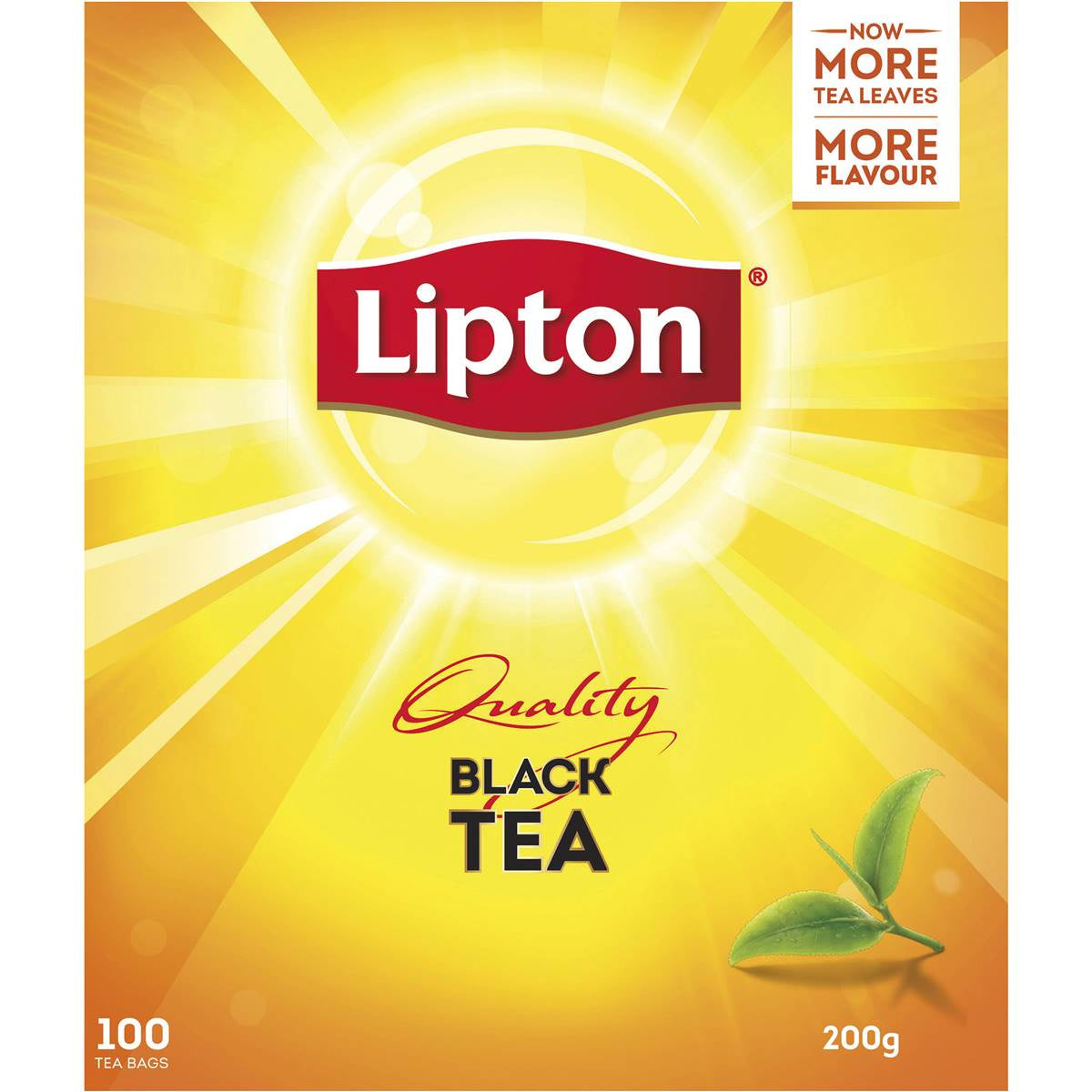 Liptons Quality Black Tea 100Pk