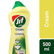 Jif Cream with Micro Crystals Lemon 500Ml