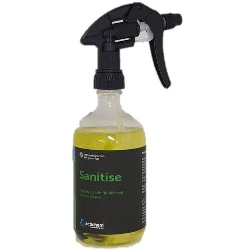 Actichem Sanitise Disinfectant Surface Cleaner 500Ml