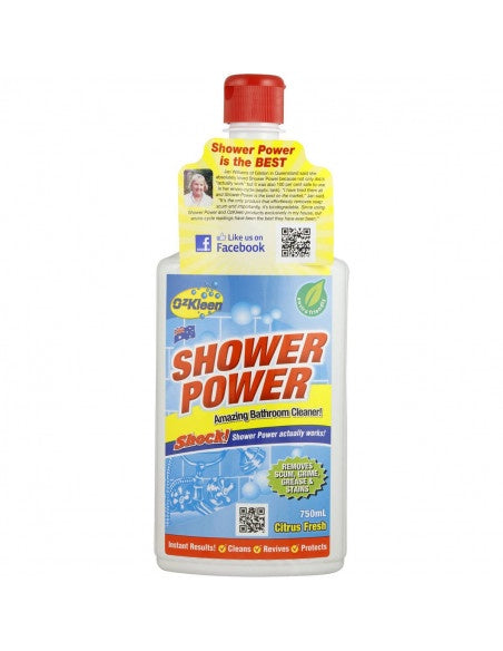 Ozkleen Shower Power Cleaner Squeeze Pack 750Ml