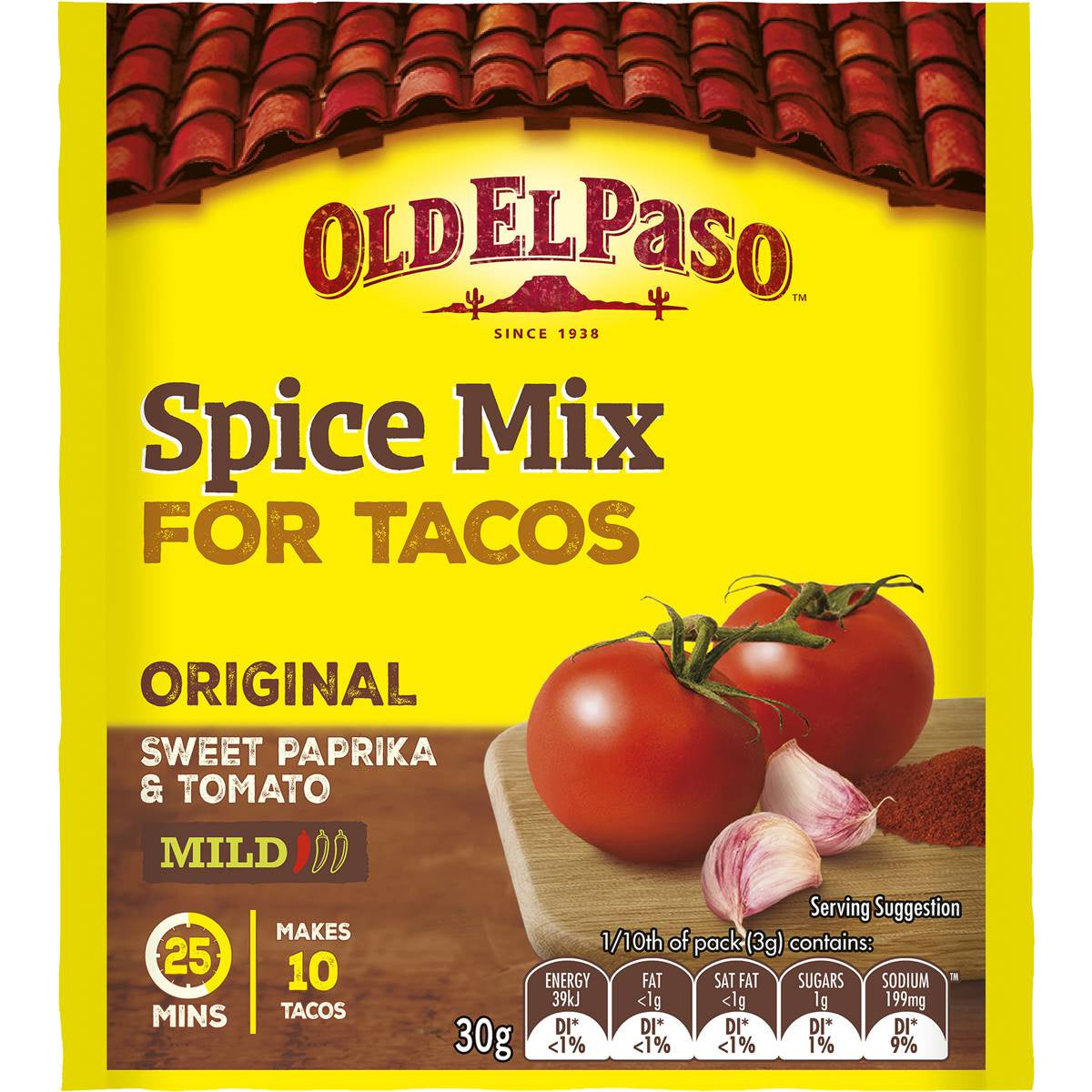 Old El Paso Taco Spice Mix 30G