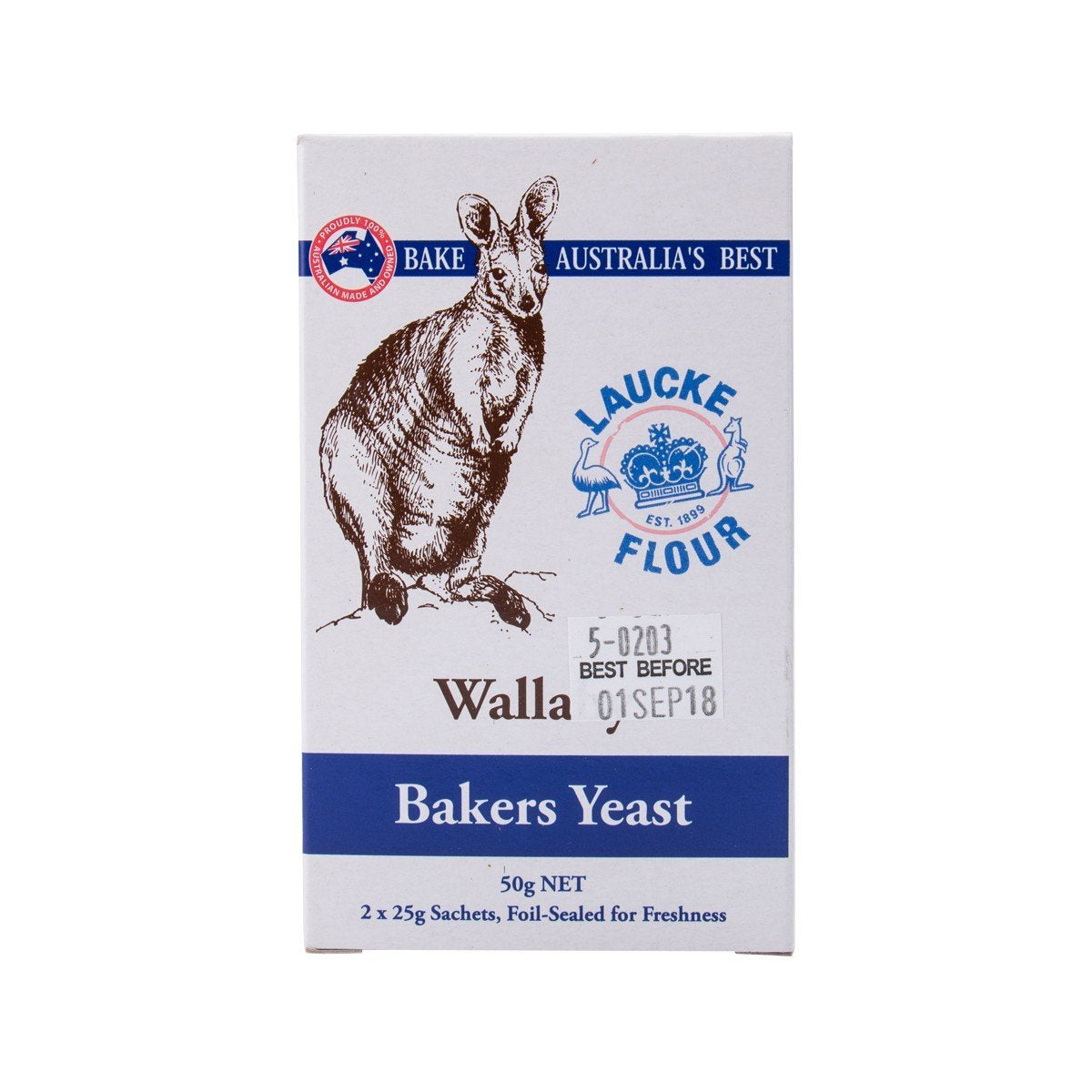 Wallaby Bakers Yeast 50G