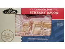 Coburg Double Smoked Streaky Bacon 300g