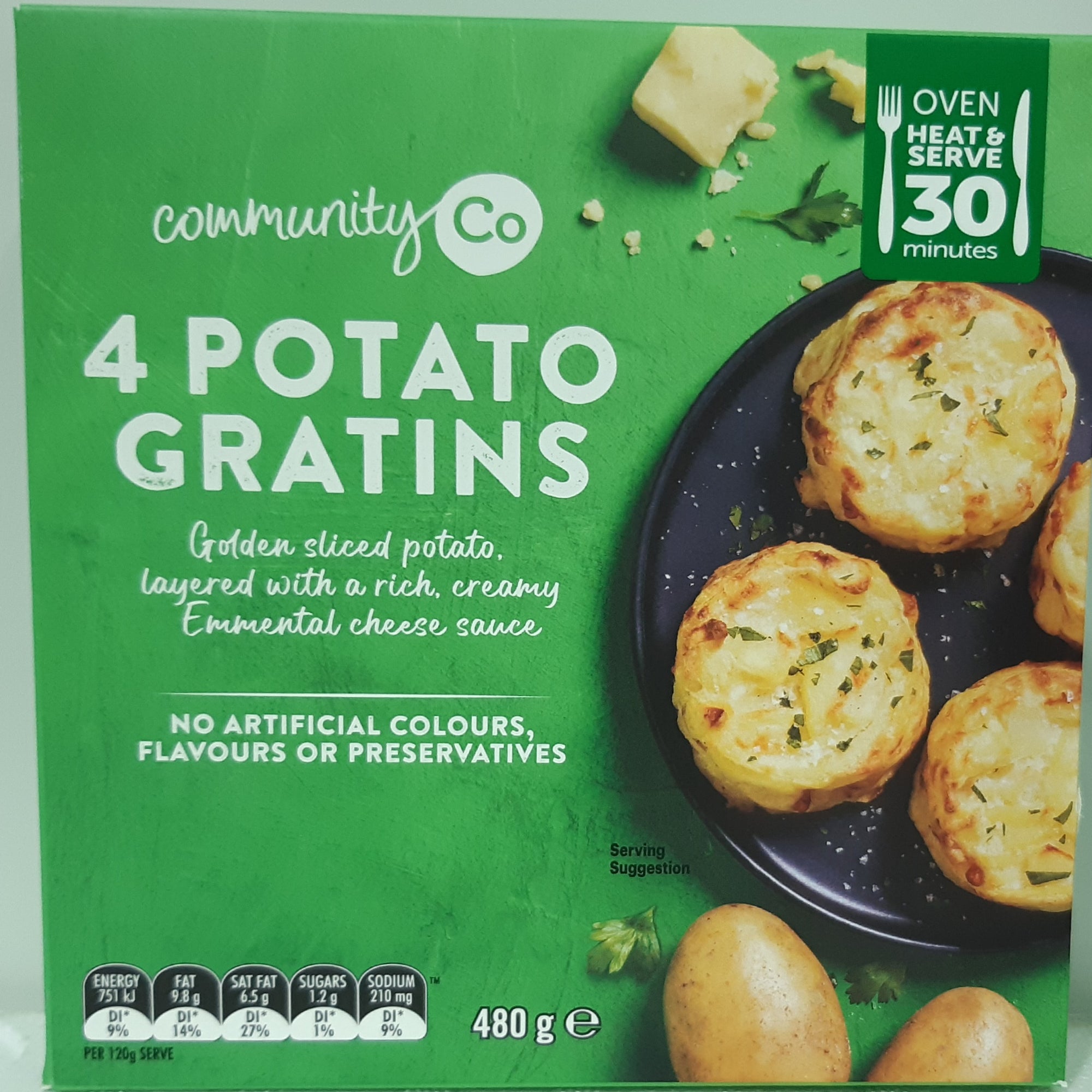 Community Co Potato Gratin 480g