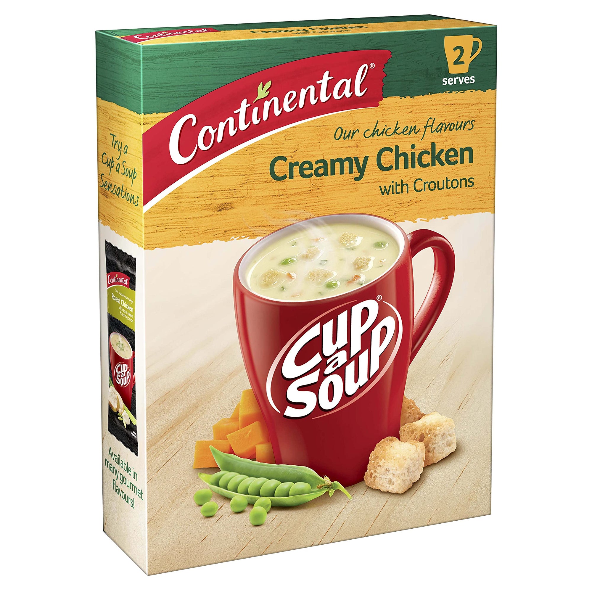 Continental Cup A Soup Creamy Chicken W Croutons 60G