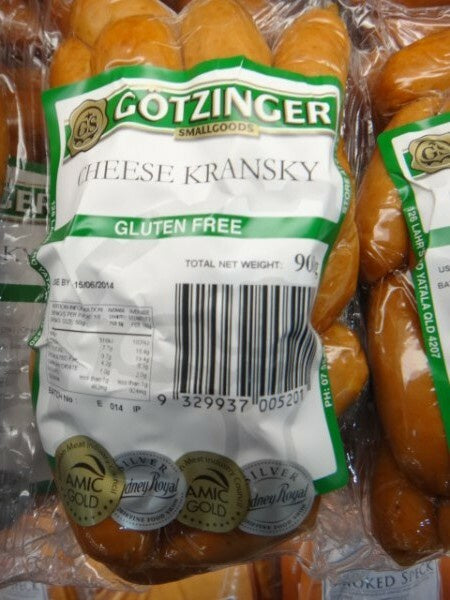 Gotzinger Cheese Kransky Chipolatas 300G