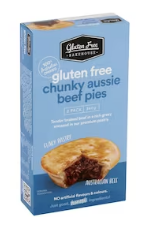 Gluten Free Bakehouse Gluten Free Chunky Aussie Beef Pie 2 Pack