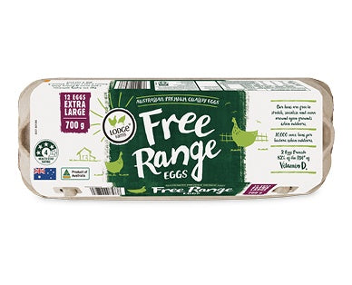 Lodge Farm Free Range Eggs 700G