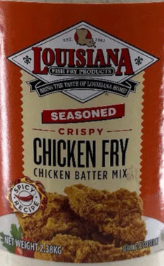 Louisiana Seasoned Crispy Chicken Fry Mix 390G
