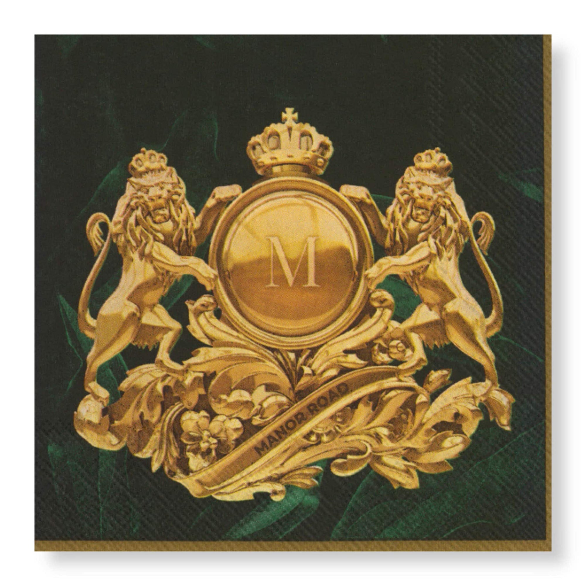 Manor Road Royal Lion Lunch Napkin