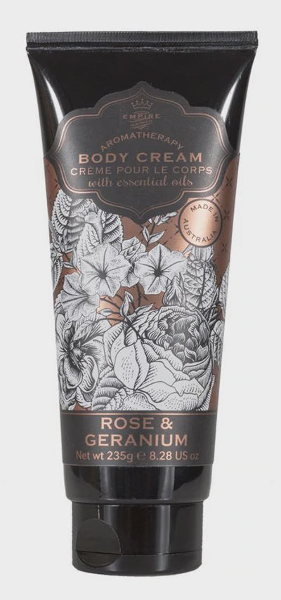 Empire Hand Cream Rose Geranium 125g
