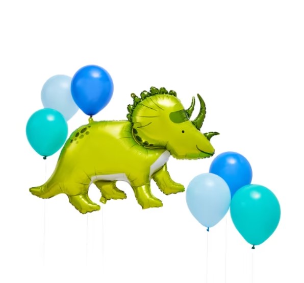 Anko Large Dino Foil Balloon Set - Uninflated