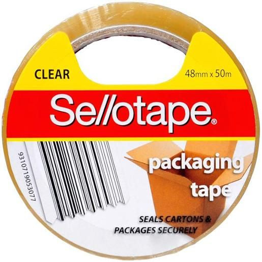 Sellotape Clear Packaging Tape 48MM X 50M
