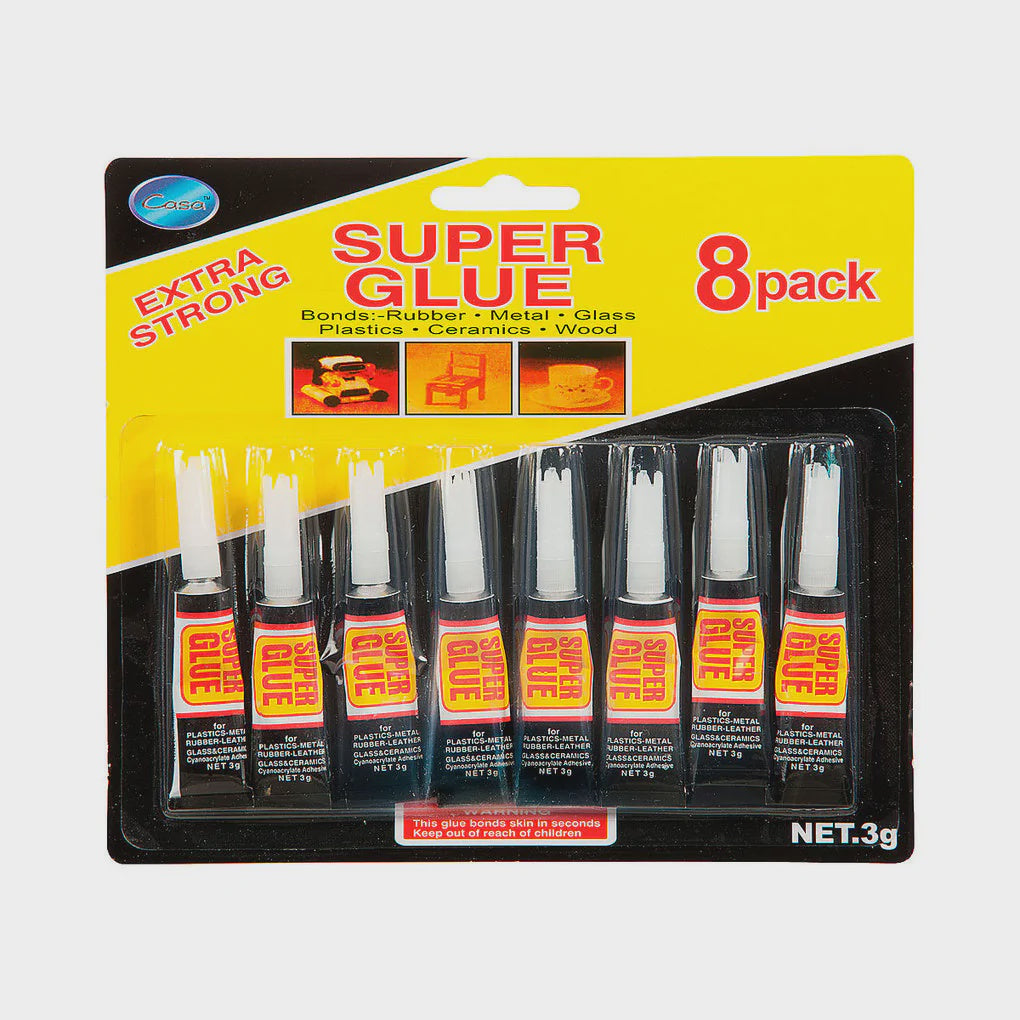 Super Glue 8Pk