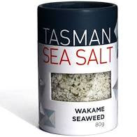 Tasman Sea Salt Flakes w/ Wakame Seaweed 80g