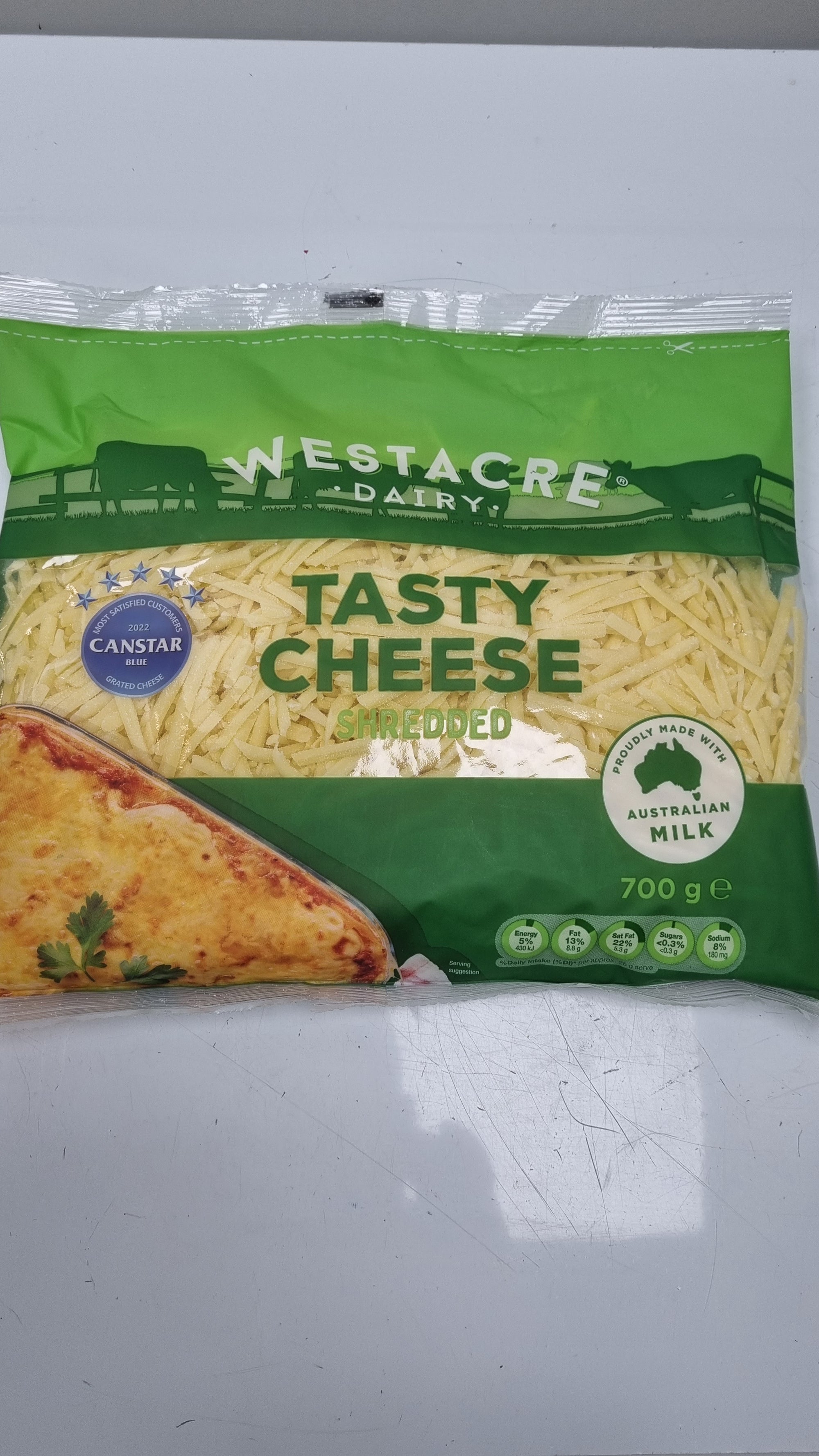 Westacre Tasty Shredded Cheese 700g