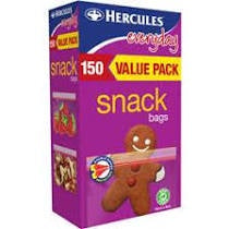 Hercules Everyday Snack Bags 150Pk