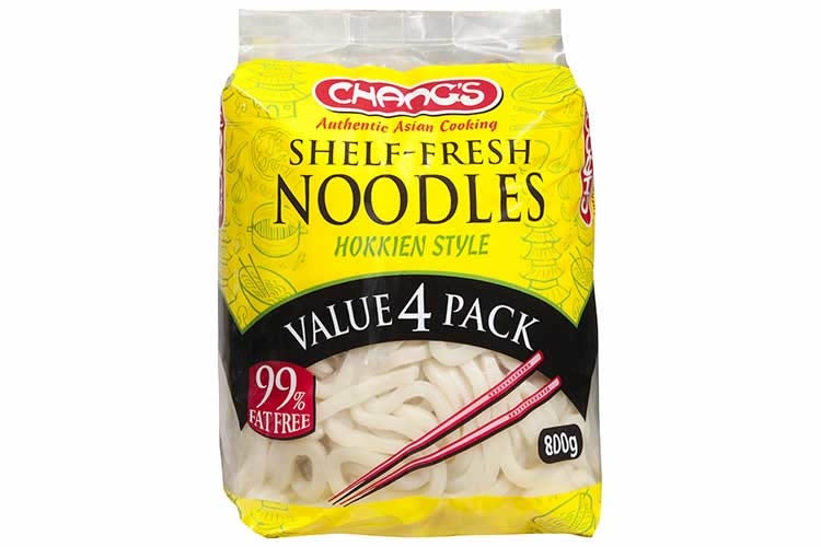 Changs Shelf Fresh Hokkien Noodles 4Pk 800G