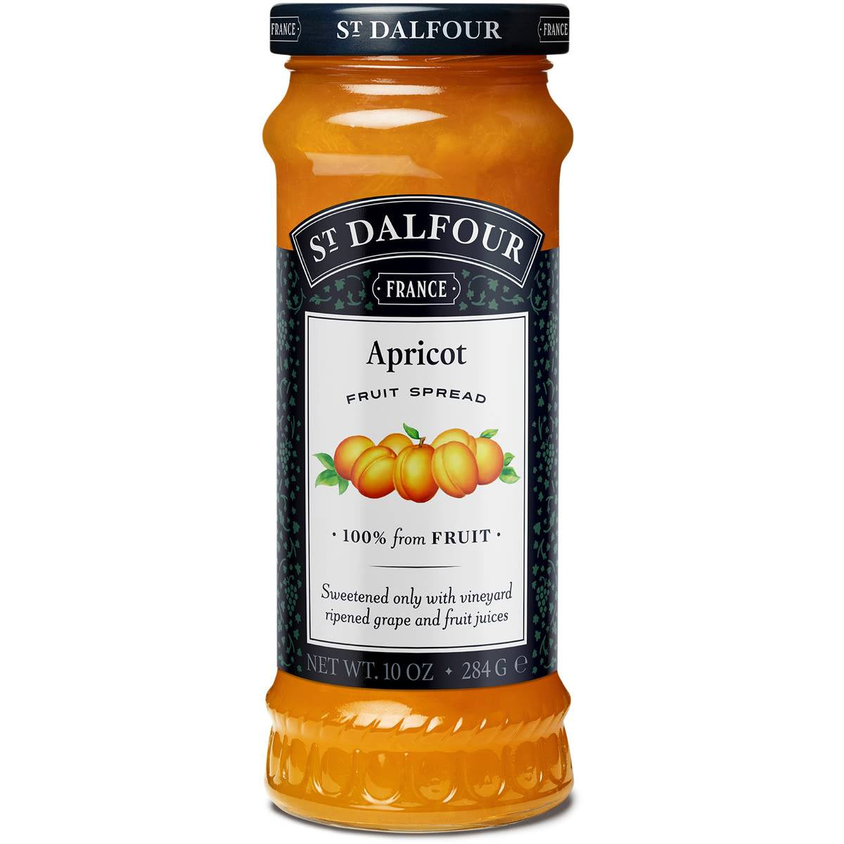 St Dalfour Thick Apricot Fruit Spread 284G