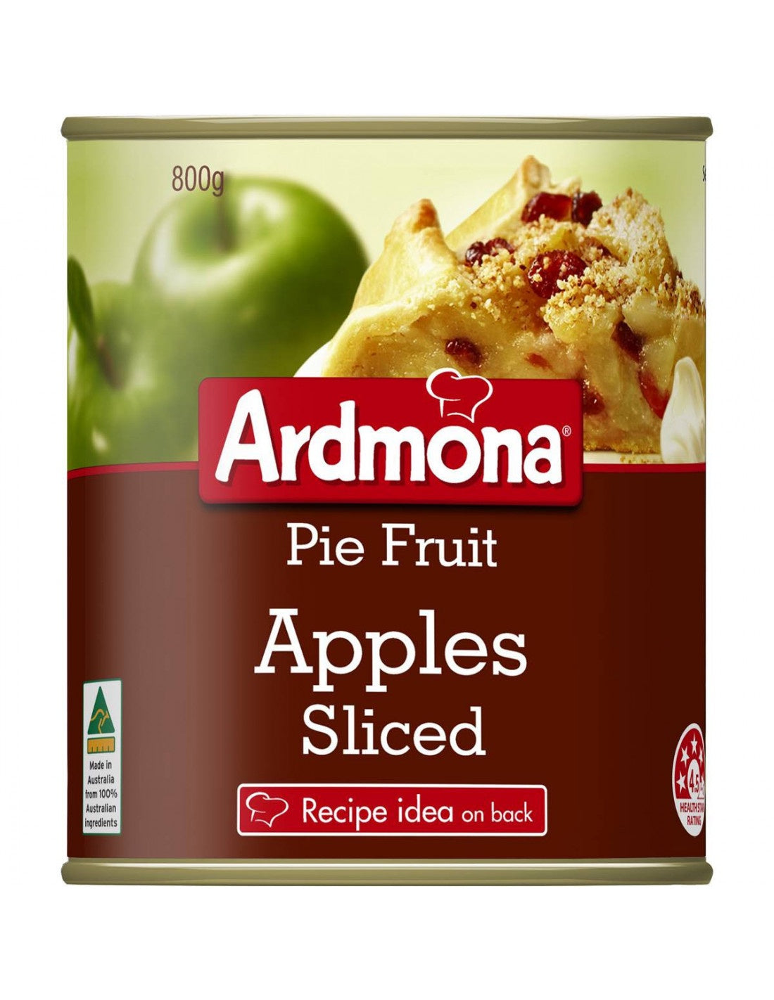 Ardmona Pie Apple Sliced 800G