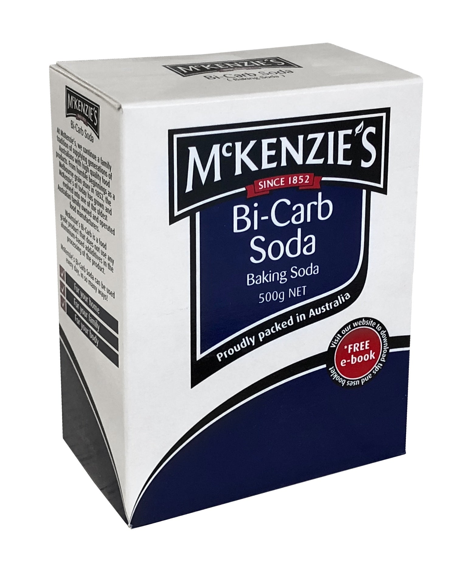 Mckenzies Bi Carbonate Soda 500G