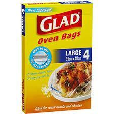 Glad Oven Bag Large 4Pk