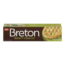 Breton Basil And Olive Oil Biscuits 200g