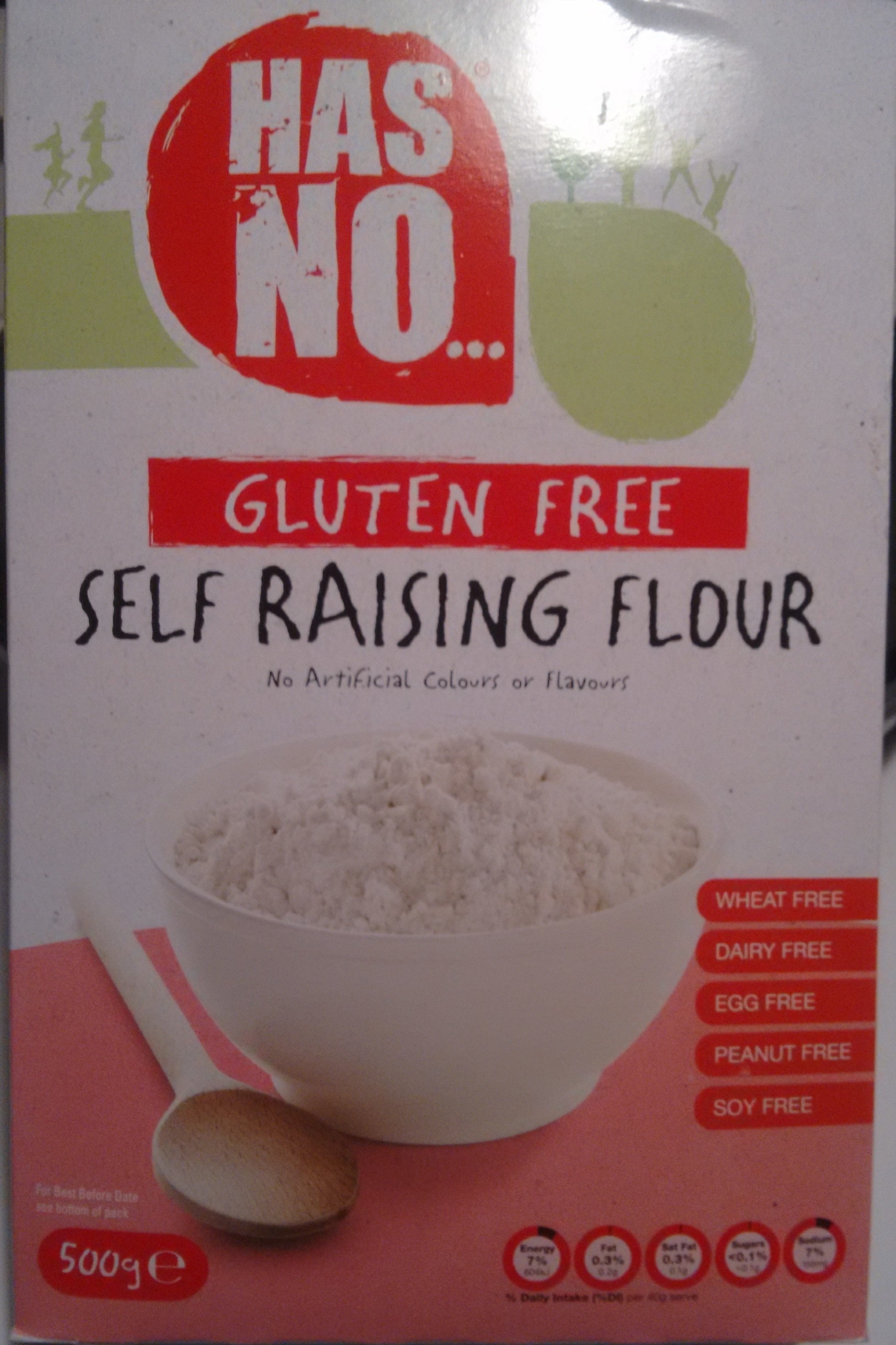 Has No Gluten Free Self-Raising Flour 500G