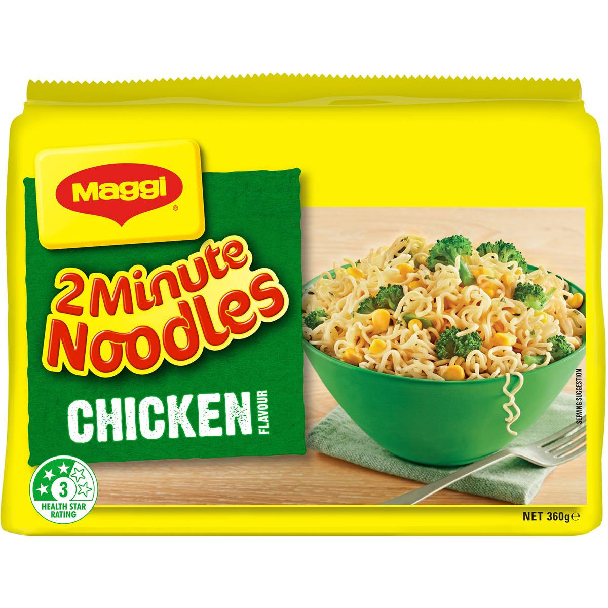Maggi 2 Minute Instant Noodles Chicken 5Pk