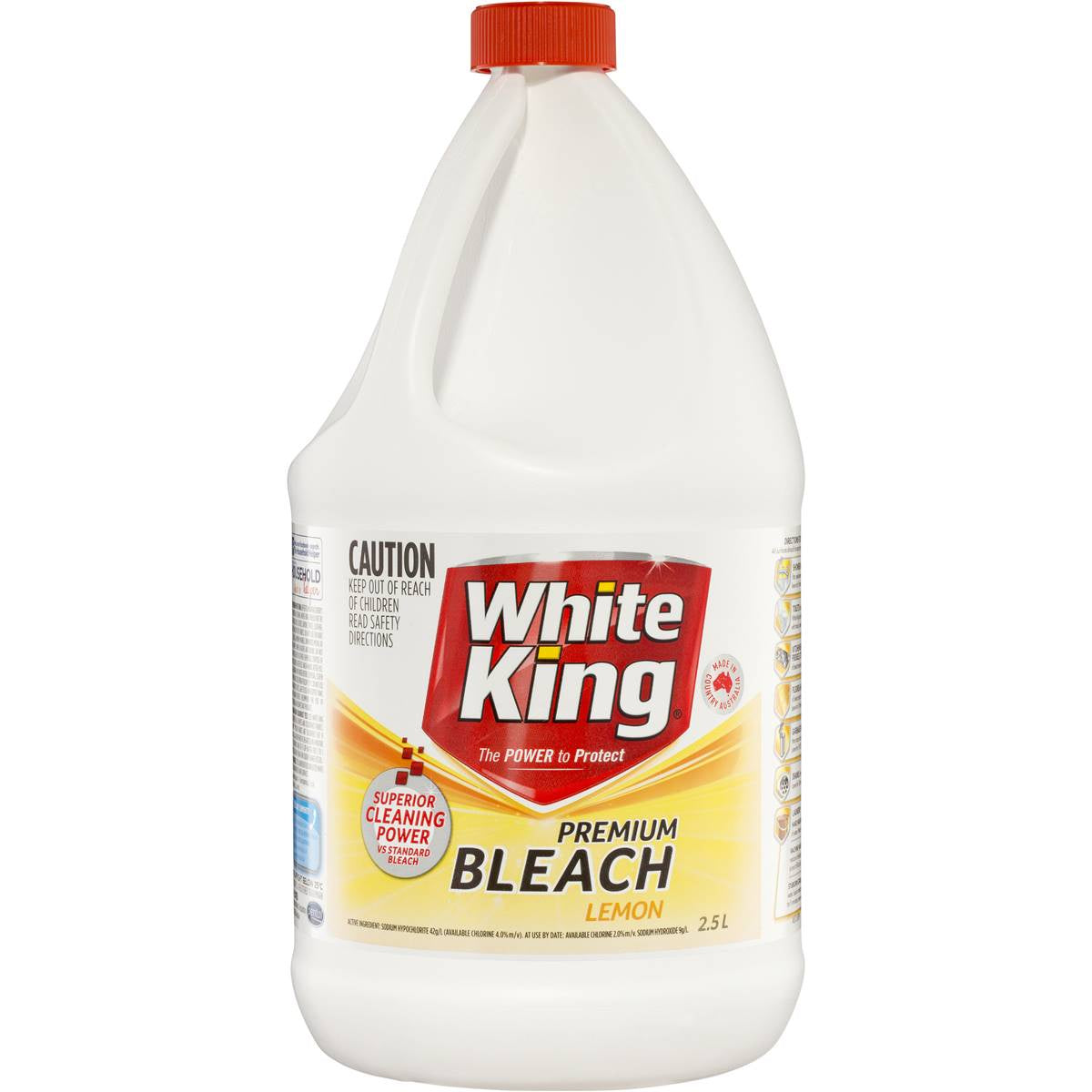 White King All Purpose Lemon Bleach 2.5L