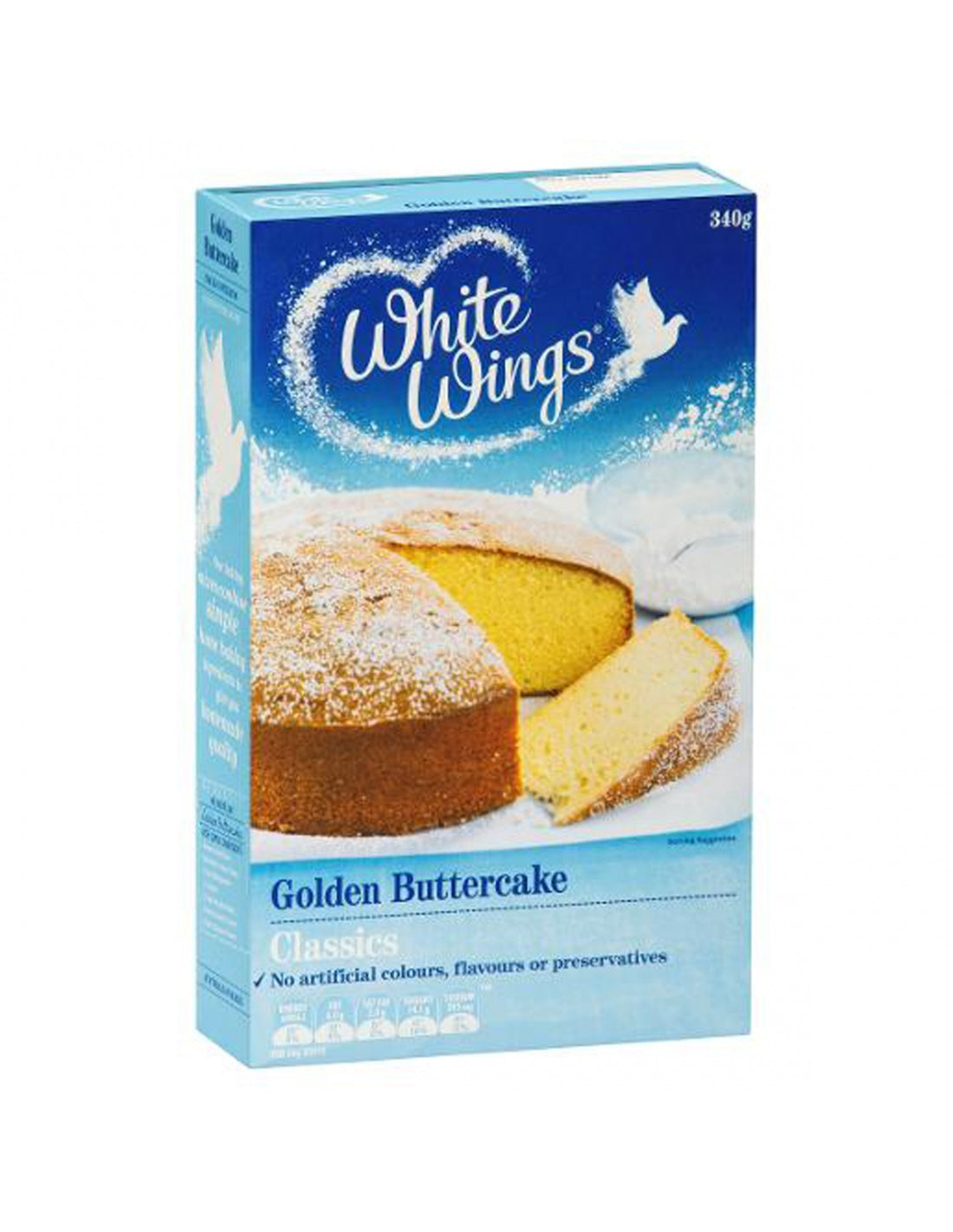 White Wings Golden Buttercake Mix 340G