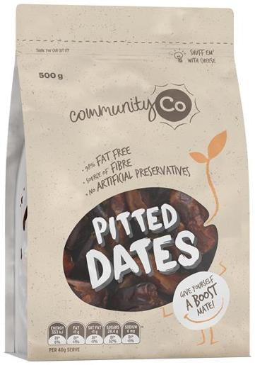 Community Co Pitted Dates 500G