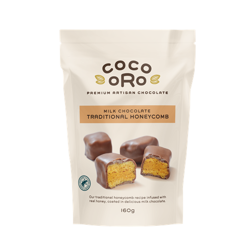 Coco Oro Honeycomb Milk Chocolate Honey 180G