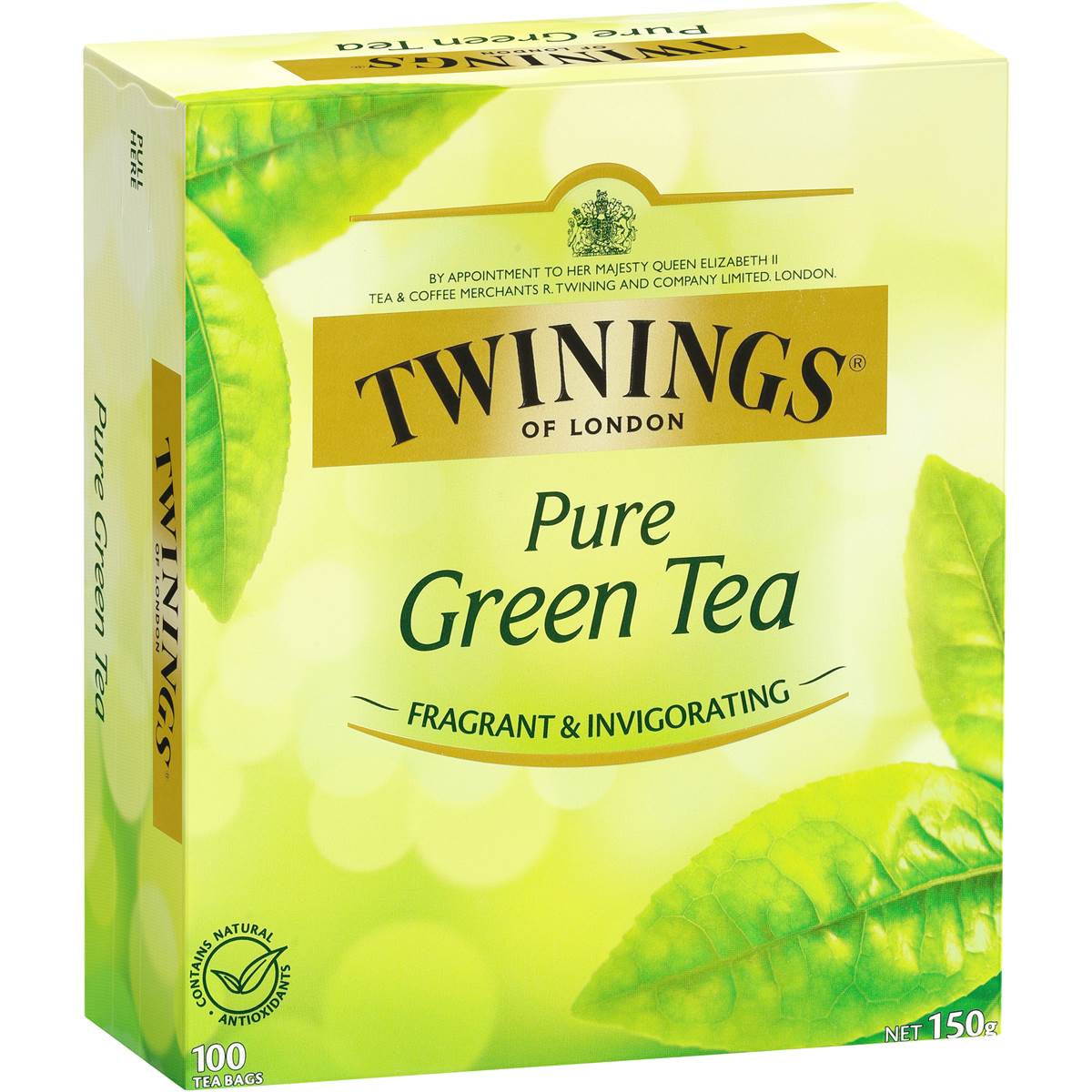Twinings Pure Green Tea Bags 100Pk