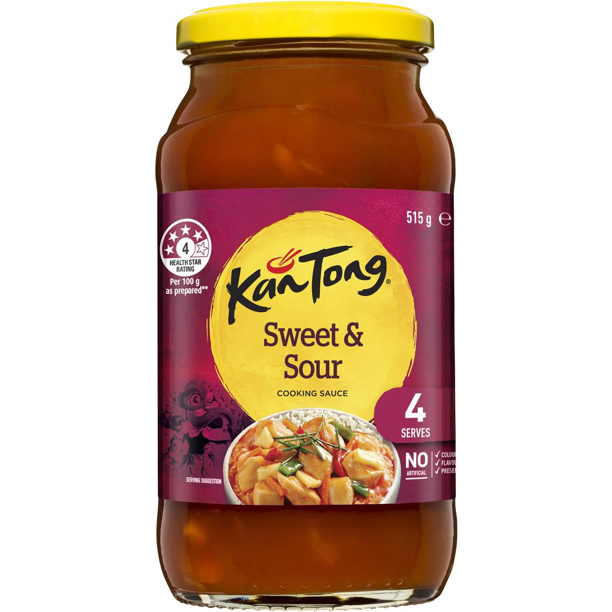 Kantong Cooking Sauce Sweet & Sour 515G