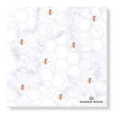 Manor Road Marbled Bee Napkin Lunch