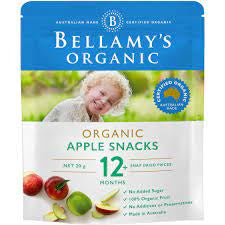 Bellamy's Organic Apple Baby Snacks 20G