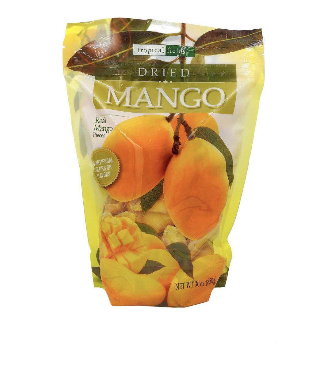Tropical Fields Dried Mango 850G