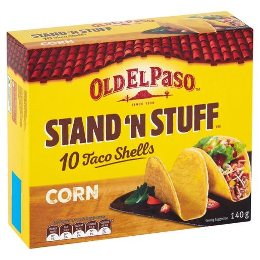 Old El Paso Stand 'n Stuff Taco Shells 160G