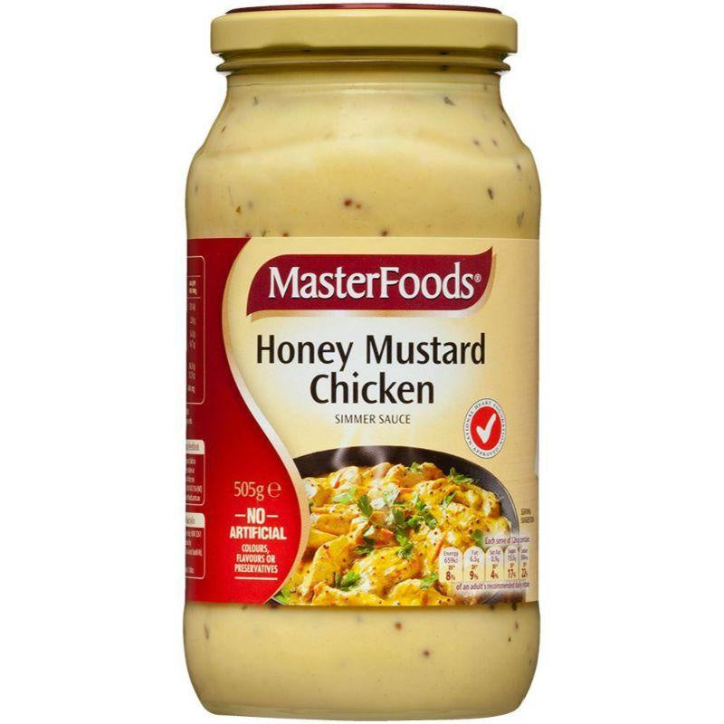 Masterfoods Sauce Simmer Honey Mustard Chicken 505g