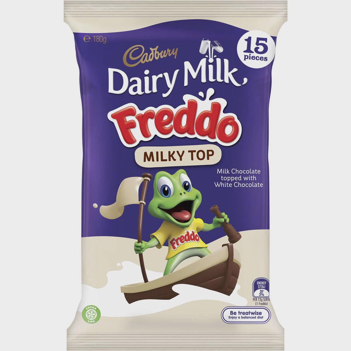 Cadbury Dairy Milk Freddo Milky Top Sharepack 12Pk 144G