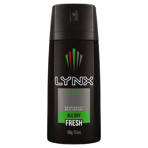 Lynx Deodorant Spray Dark Africa 100G