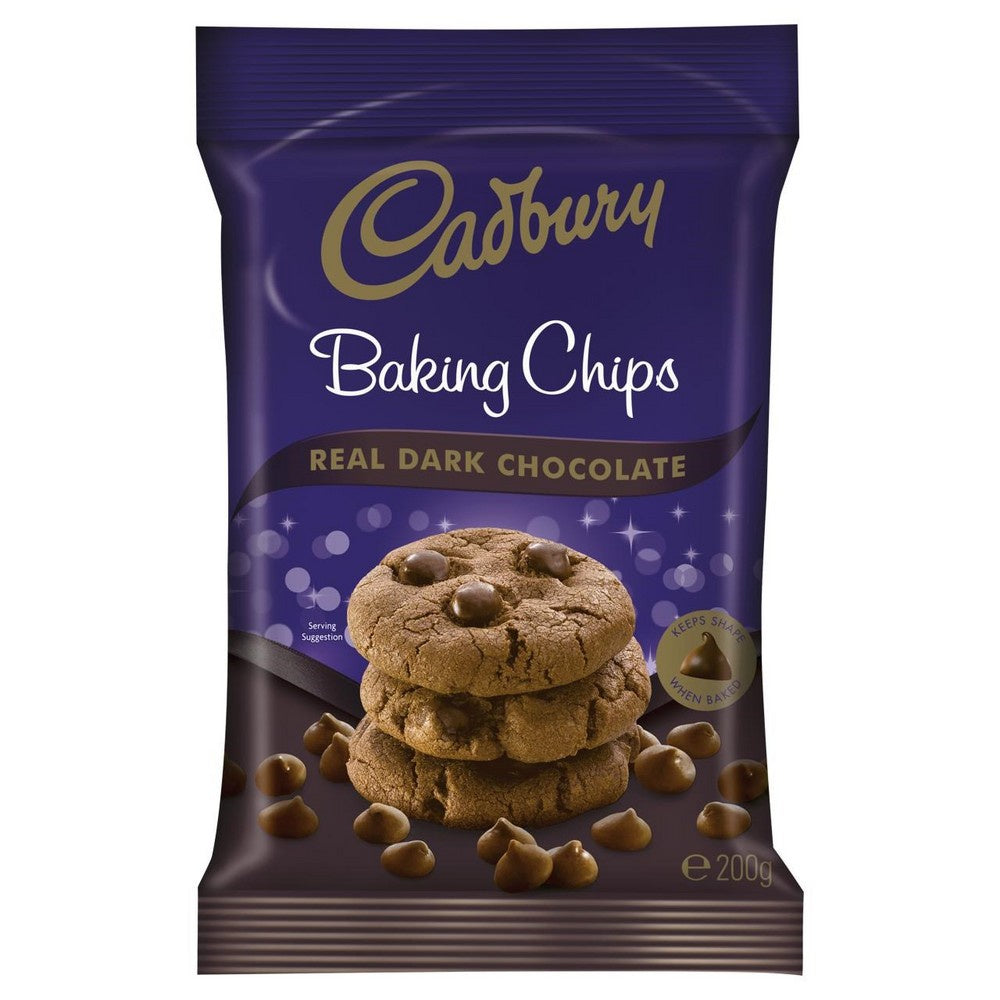 Cadbury Baking Chips Dark Chocolate 200G