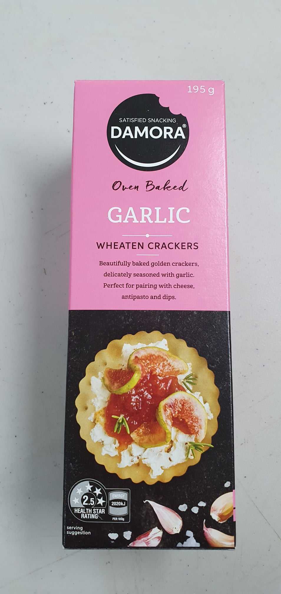 Garlic Wheaten Crackers 195G