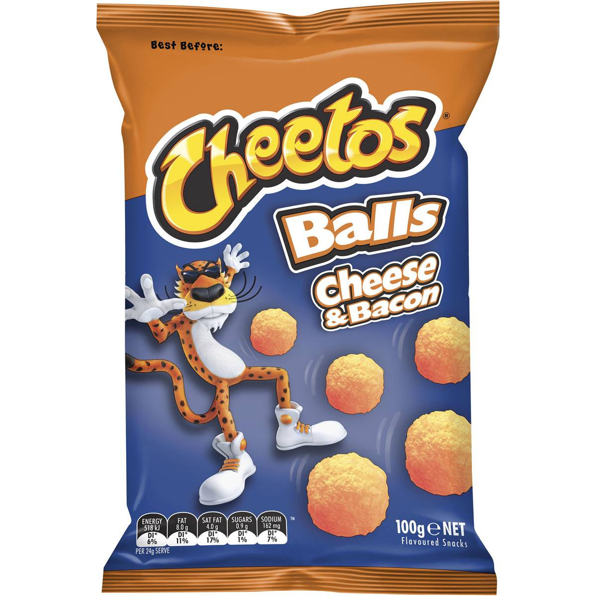 Cheetos Cheese And Bacon Balls 90G
