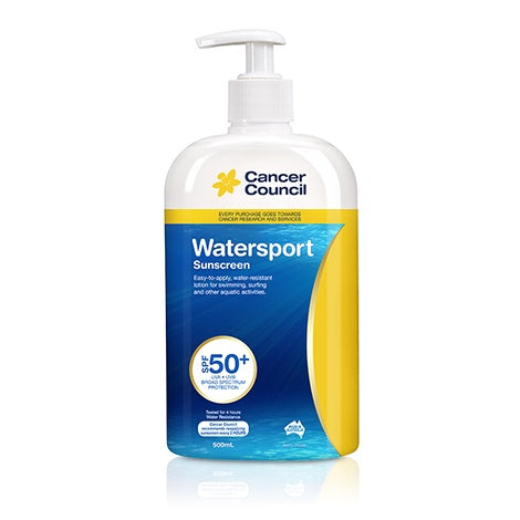 Cancer Council Watersport Sunscreen 50+ 500Ml