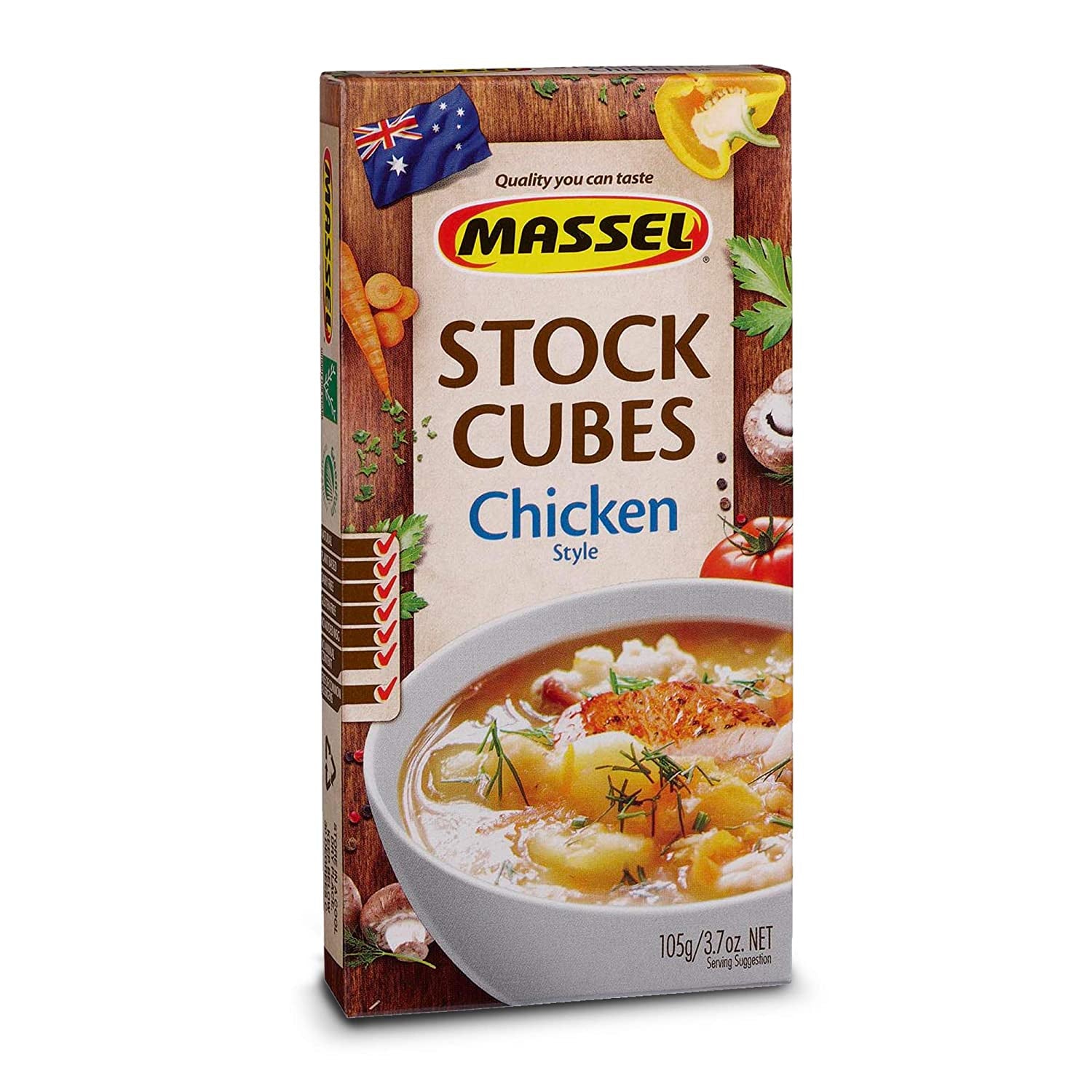 Massel Stock Cube Chicken 105G 10Pk