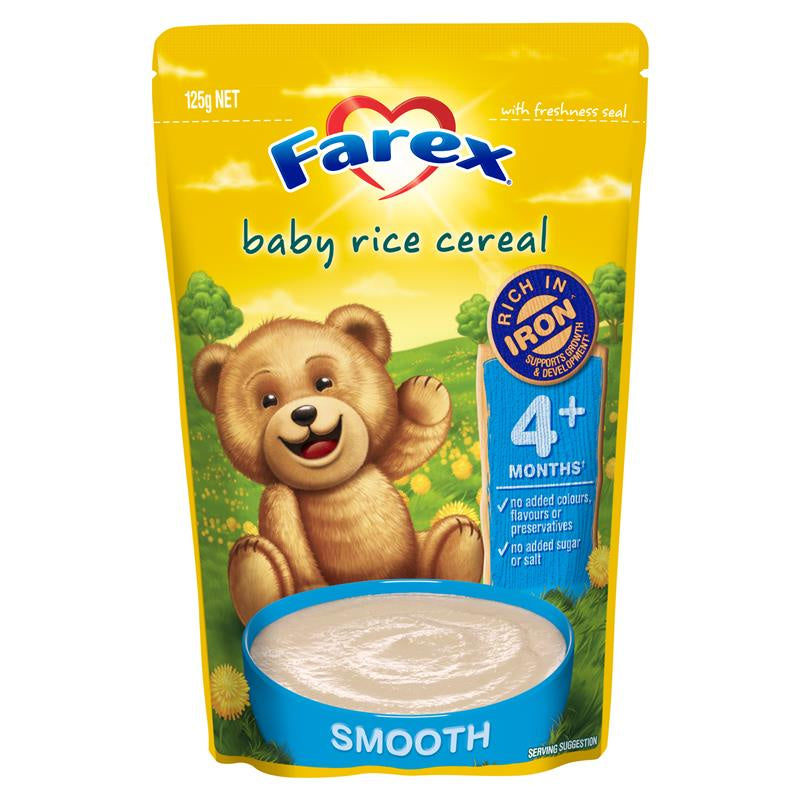 Farex Baby Rice Cereal Smooth 120G