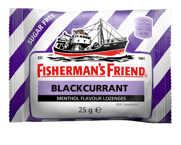Fishermans Friend Blackcurrant 25G